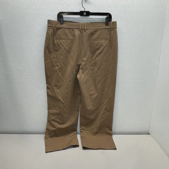 Theory Women’s Sevona Wool Blend Dress Pants – Brown – Size 14 - Picture 5 of 5